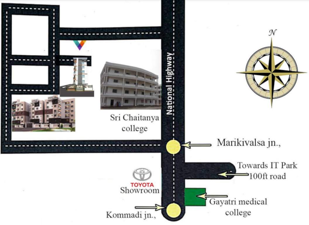  avenues 5 Location Plan