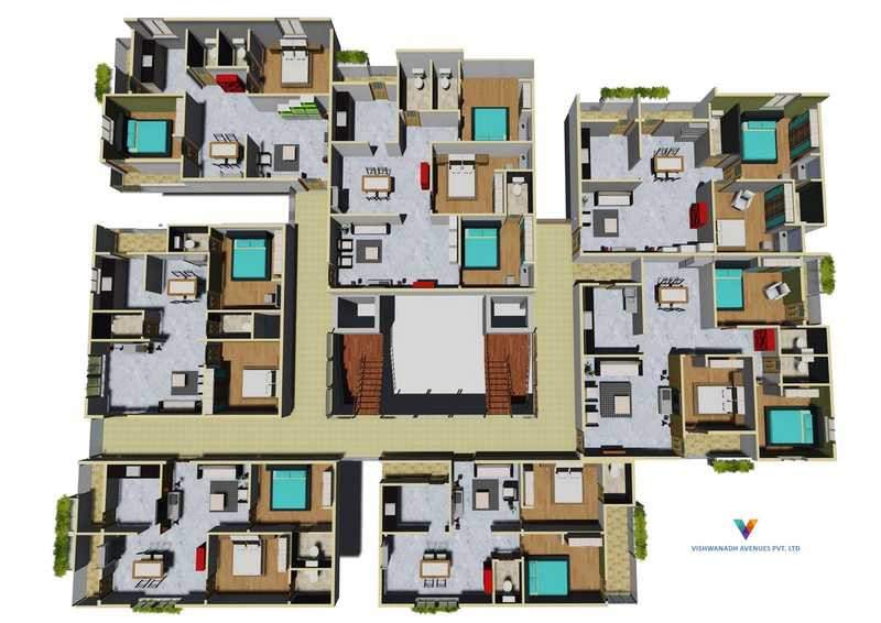  avenues 2 Vishwanadh Avenues 2 Cluster Plan