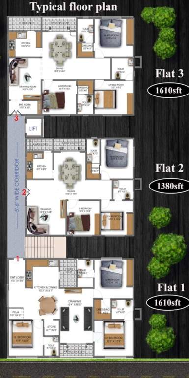  avenues 2 Vishwanadh Avenues 2 Cluster Plan