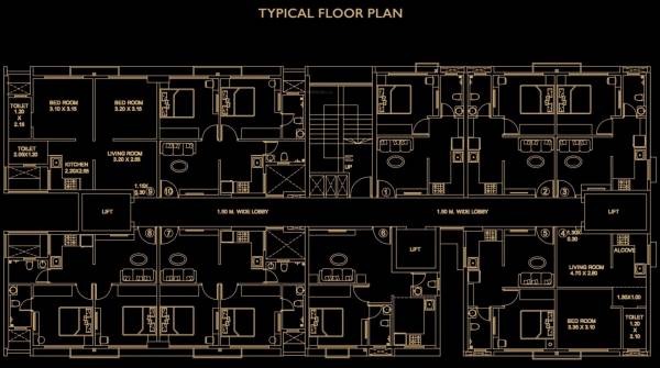  casa-millennia Platinum Casa Millennia Cluster Plan