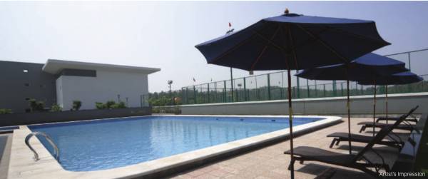  windsor-phase-1-wing-1-and-2 Swimming Pool