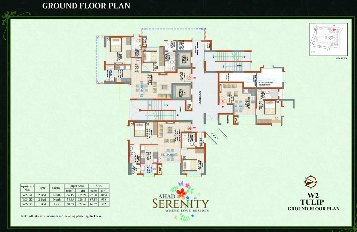  serenity Wing 2 Cluster Plan