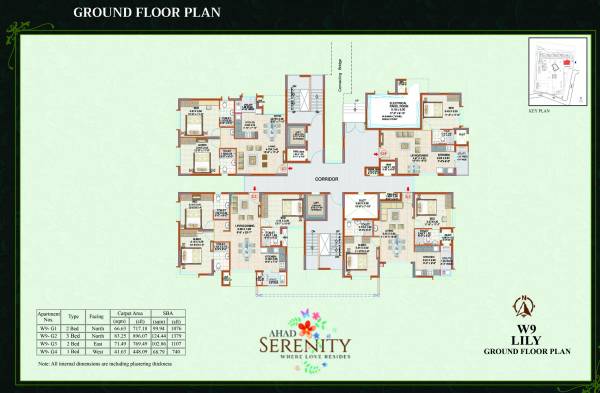  serenity Wing 9 Cluster Plan