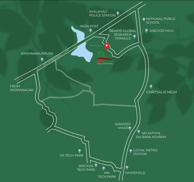  elixir phase i Location Plan