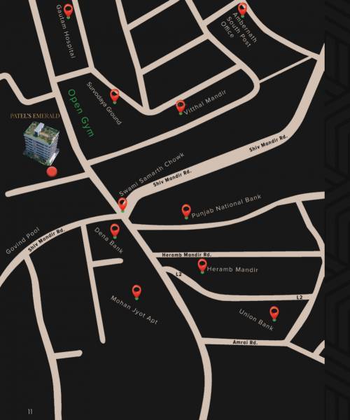  patels-emerald Location Plan