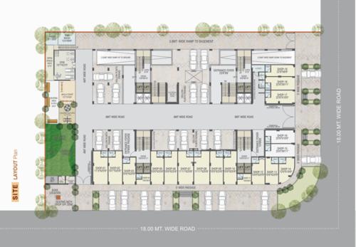  residency Layout Plan