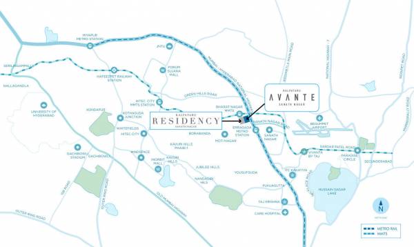 Location Plan avante Location Plan