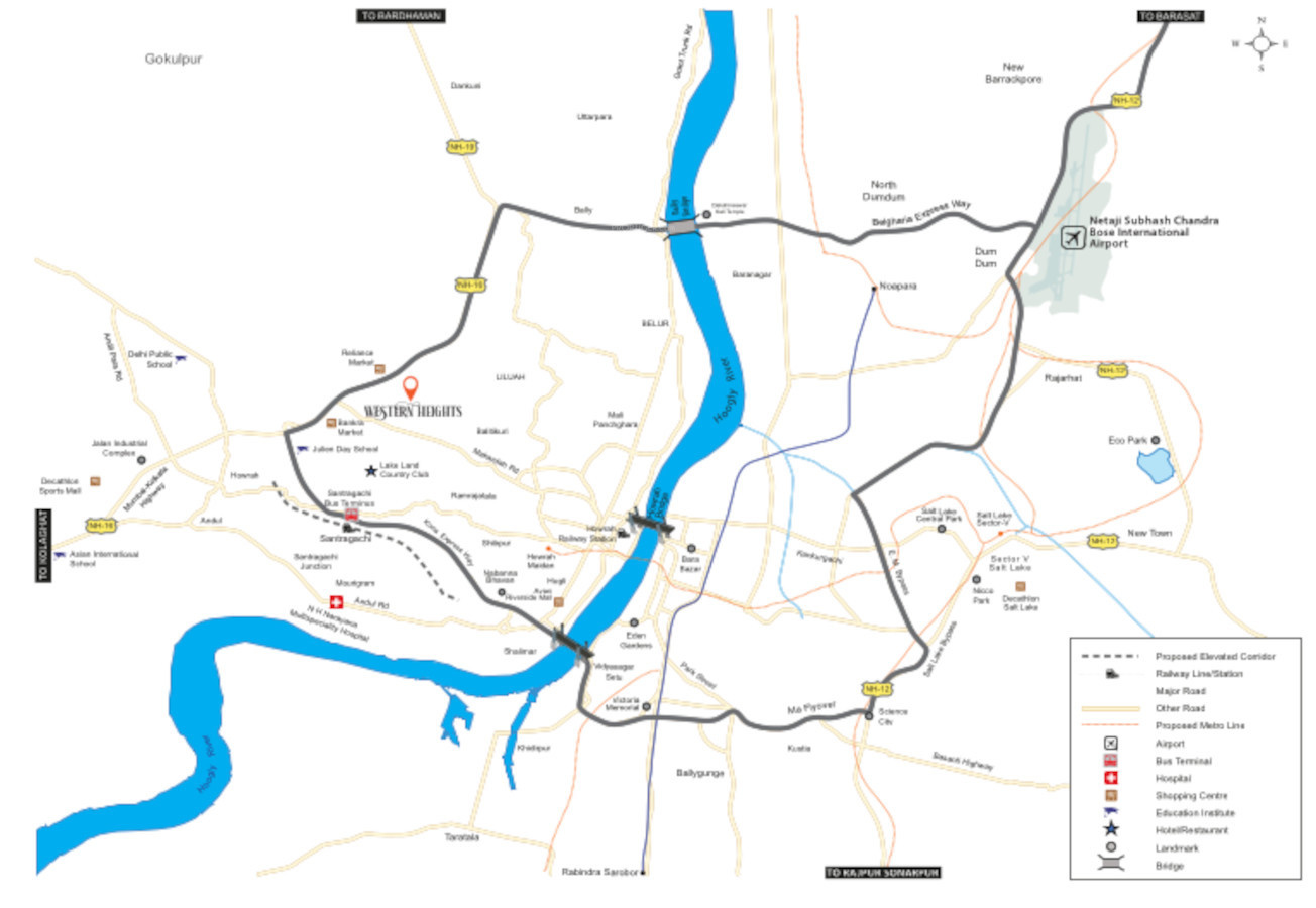 Shapoorji Pallonji Howrah Tower B3 And B4 Western Heights A And B In ...