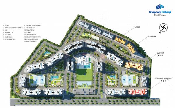 howrah-tower-b3-and-b4-western-heights-a-and-b Master Plan