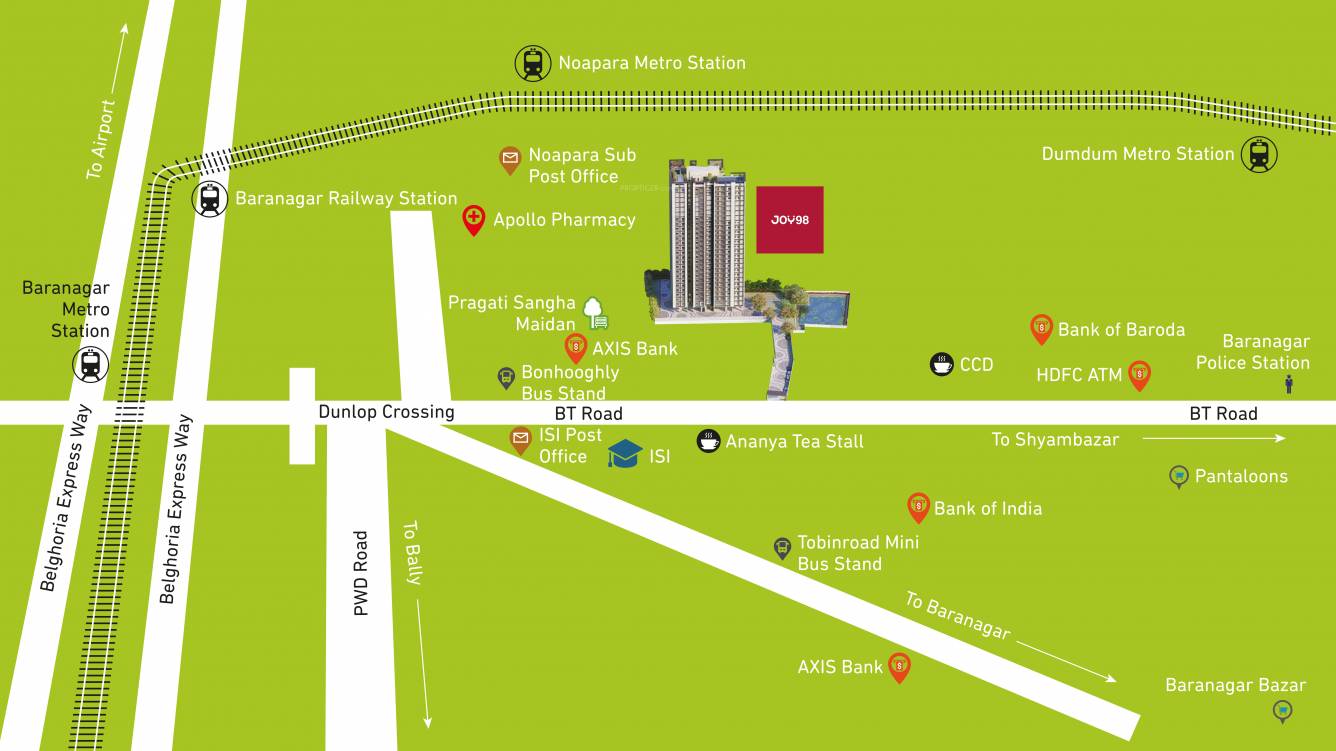  joy 98 Location Plan