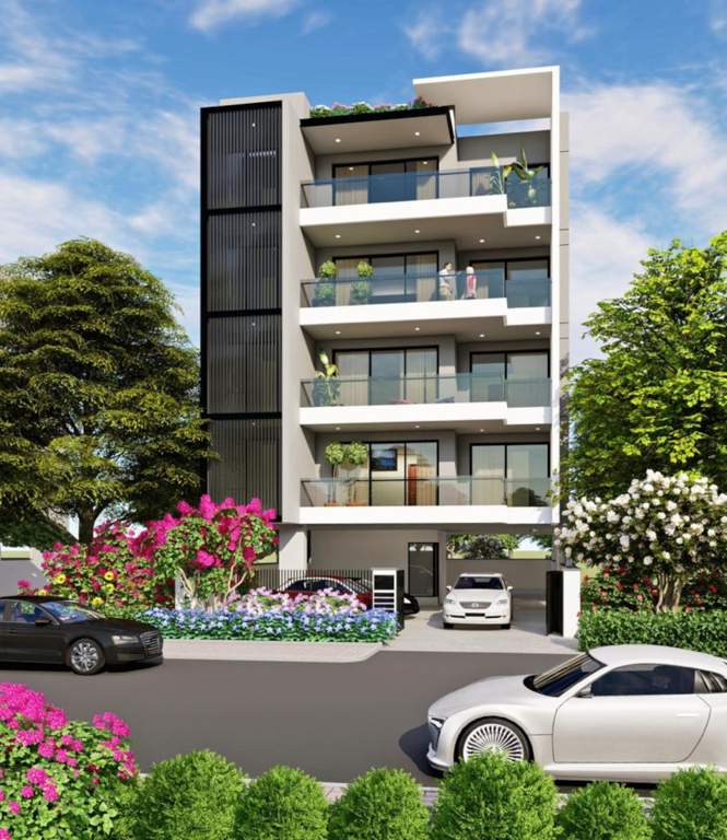  independent floor at dlf garden city Elevation