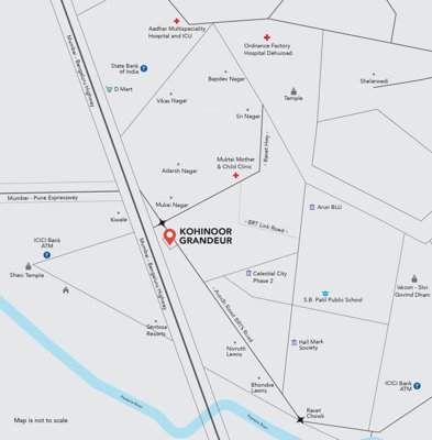 Location Plan kohinoor-grandeur Location Plan
