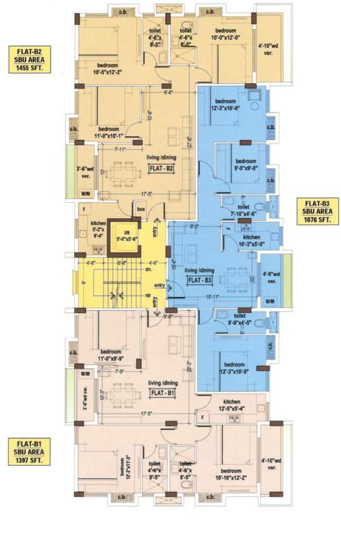  jyotirmoyee enclave Jyotirmoyee Enclave Cluster Plan For 2nd Floor