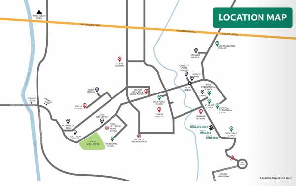 Location Plan embassy-reso Location Plan