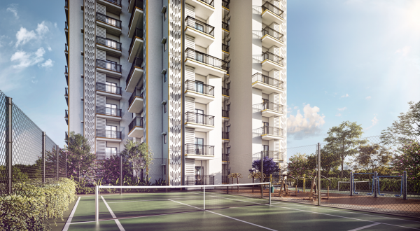 Open Gym amenities of Trident Embassy Reso