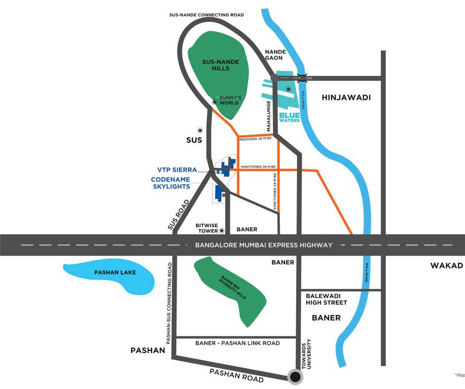  sierra phase 1 Location Plan