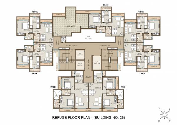  virar-gardens-phase-2 Building Number 23 Cluster Plan