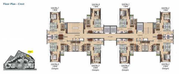  howrah-tower-a2-crest Crest Cluster Plan