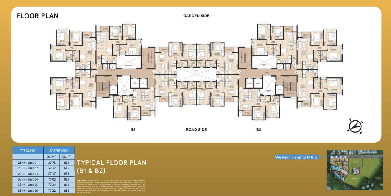  joyville western heights B8 And B9 Cluster Plan