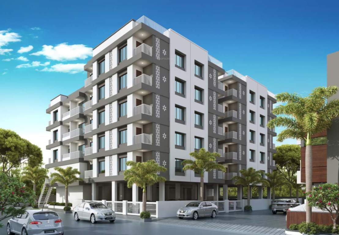 vraj villa tower a and b Elevation