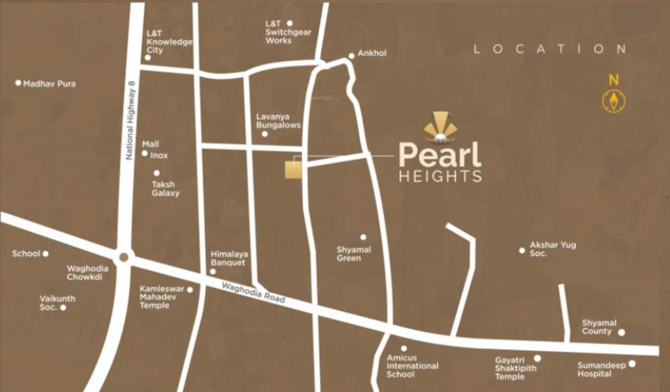 pearl heights Location Plan