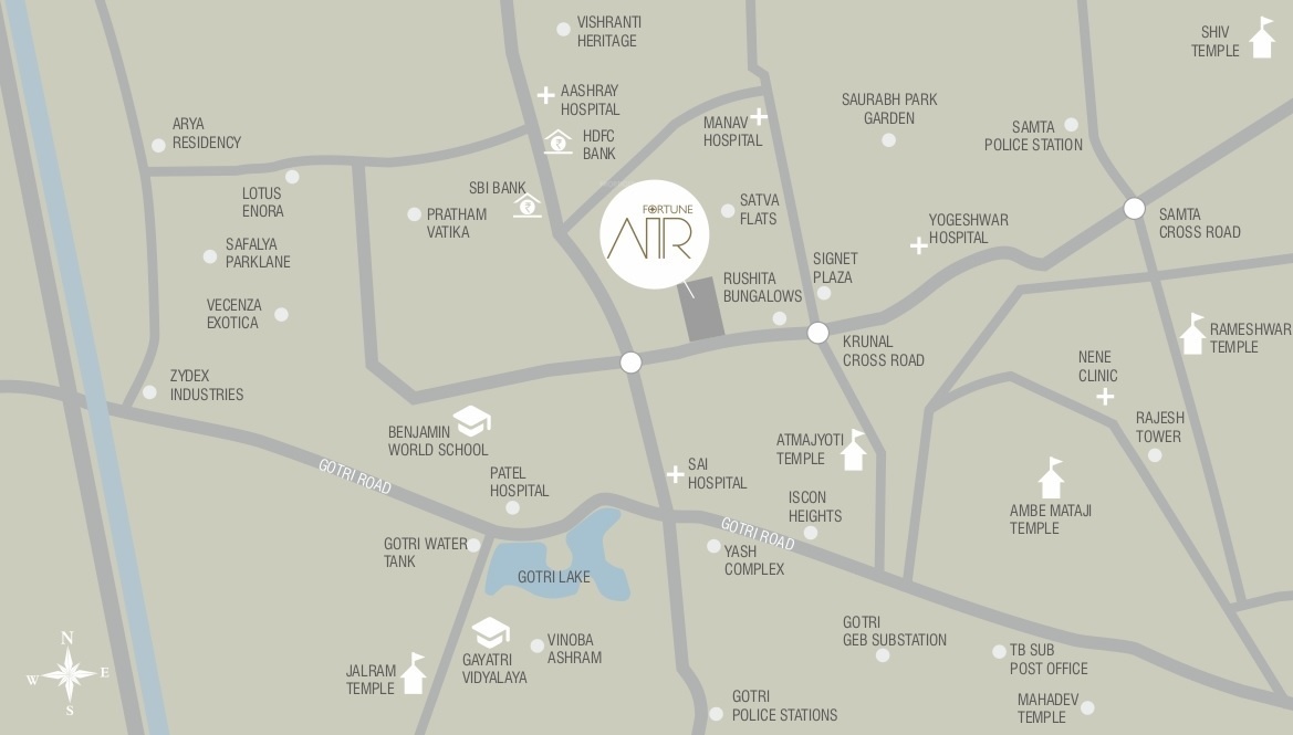  fortune air Location Plan