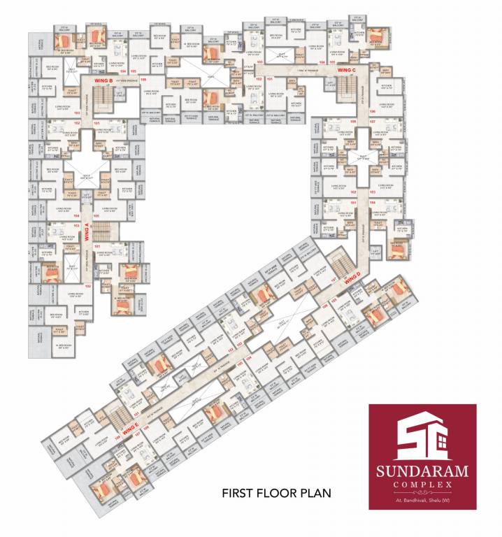  complex Tower A Cluster Plan