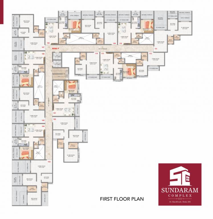  complex Tower A Cluster Plan