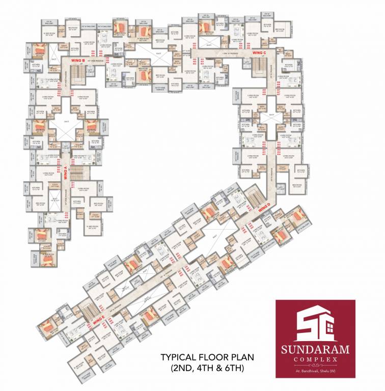  complex Tower A Cluster Plan
