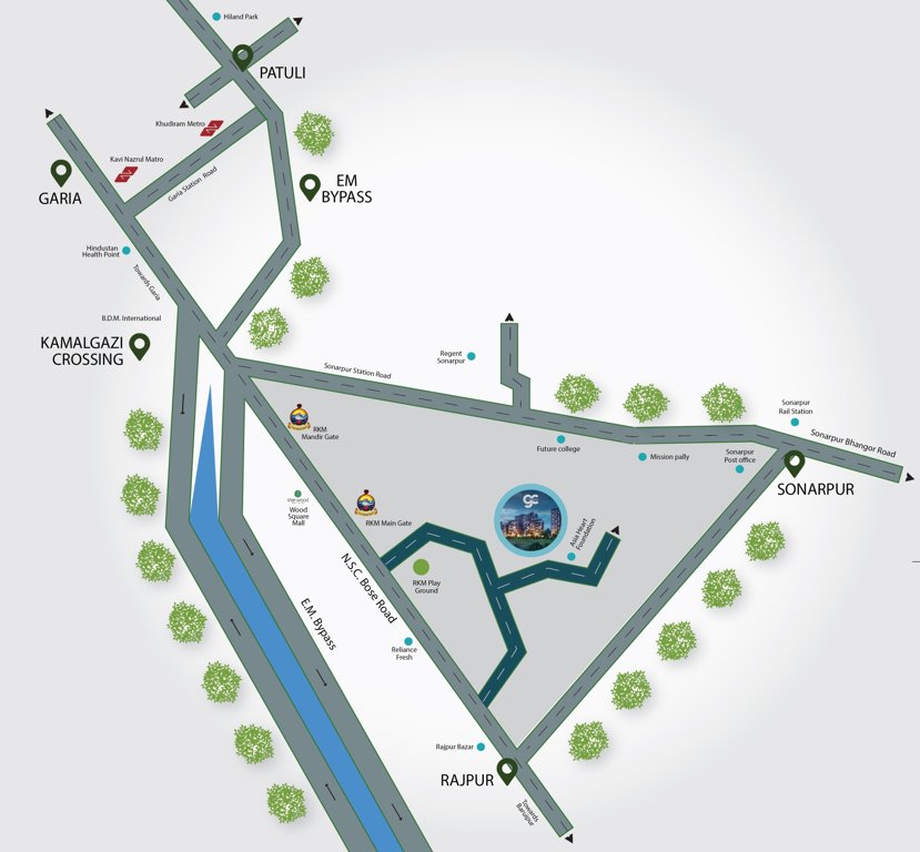  global city Location Plan