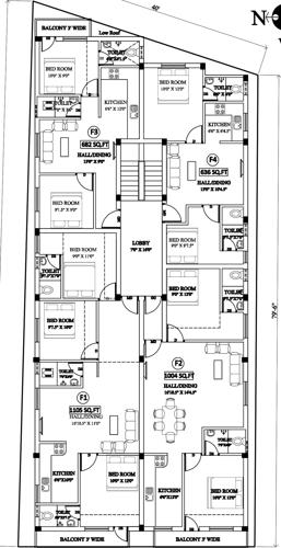  sai-avenue Sai Avenue Cluster Plan For 1st Floor