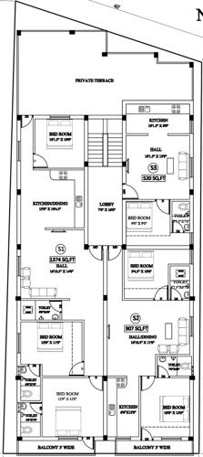  sai-avenue Sai Avenue Cluster Plan For 2nd Floor