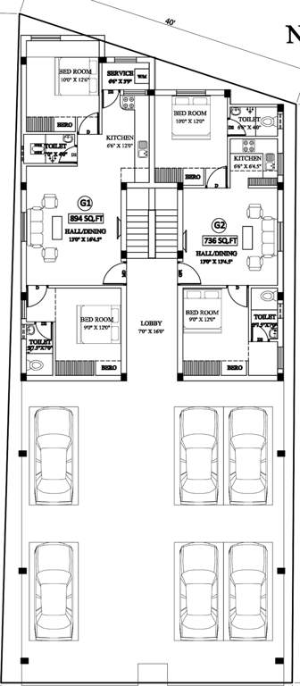 sai avenue Sai Avenue Cluster Plan For Ground Floor