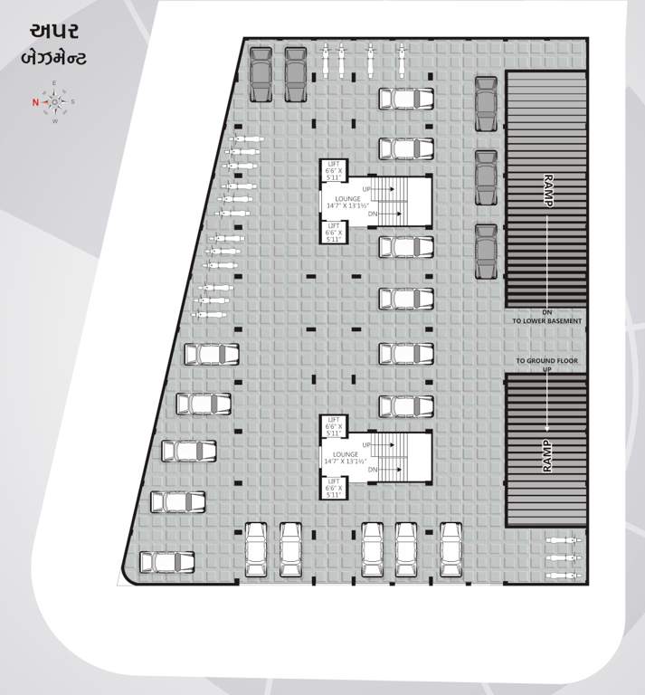 icon Ramkunj Icon Cluster Plan for Uppwer Basement