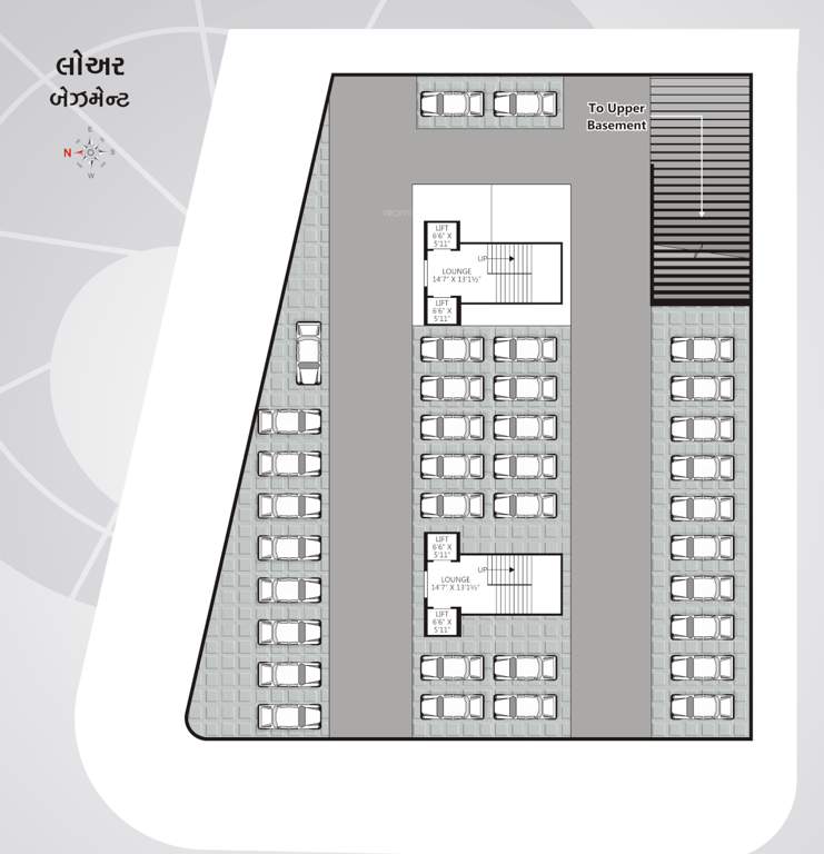  icon Ramkunj Icon Cluster Plan fore Lower Basement