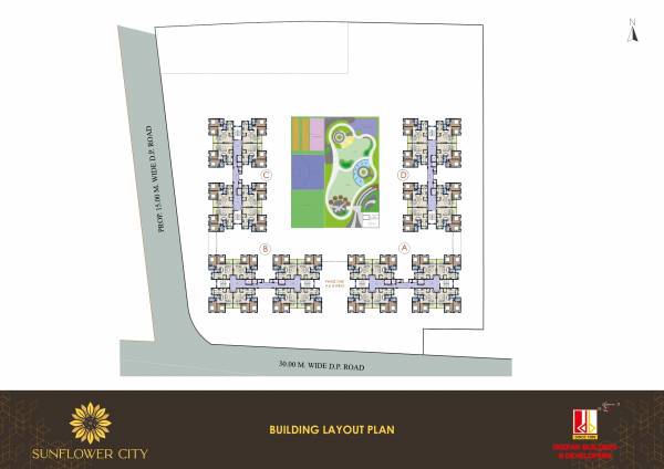  sunflower-city Layout Plan