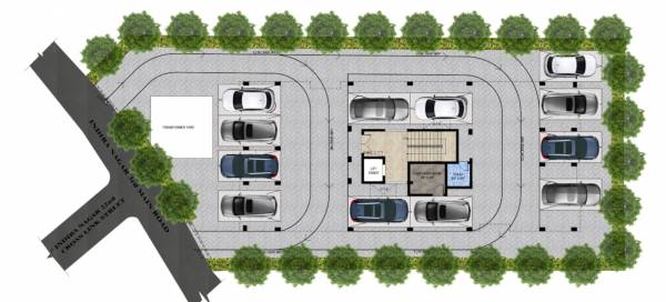  kasthuri Kasthuri Cluster Plan for ground Floor
