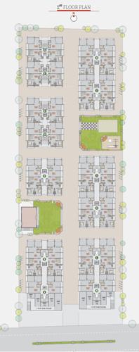 Block A, B, C, D, E, F, G, H, I, J, K, L And M Cluster Plan for 1st Floor varniraj-valley Block A, B, C, D, E, F, G, H, I, J, K, L And M Cluster Plan for 1st Floor