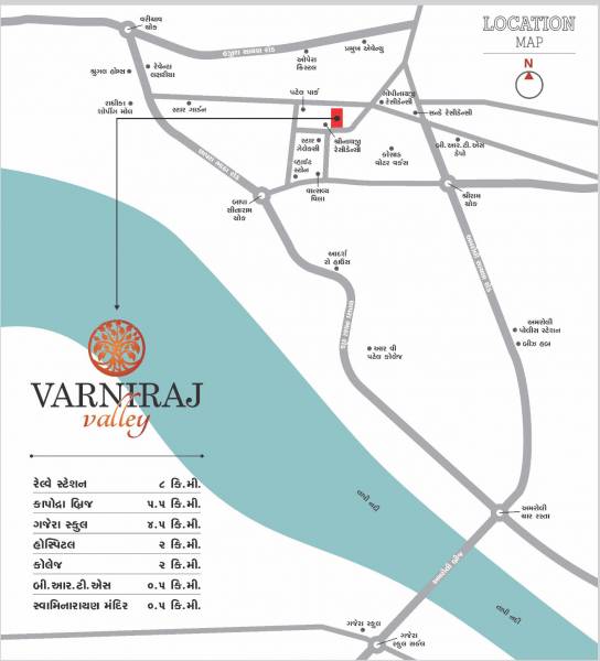 Location Plan varniraj-valley Location Plan