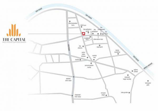  the-capital-phase-1 Location Plan