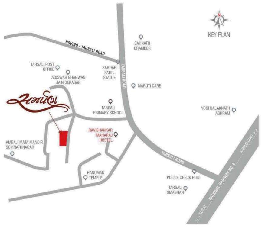  samarpan Location Plan