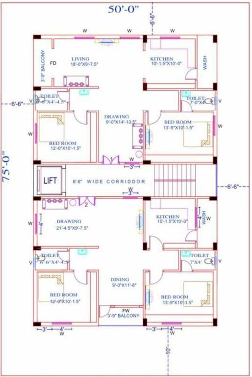  nest Nest Cluster Plan From 1st To 4th Floor