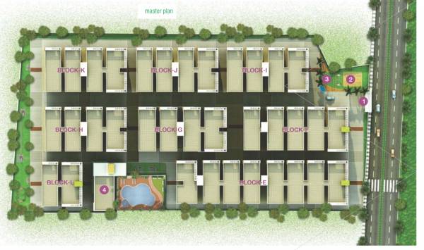 Layout Plan florence-village-phase-ll-block-j Layout Plan
