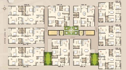 V K Eternal Cluster Plan from ground to 4th Floor eternal V K Eternal Cluster Plan from ground to 4th Floor