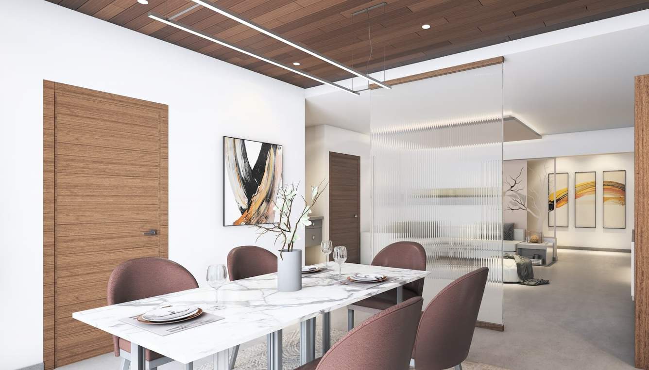 aanandam luxury homes Dining Area