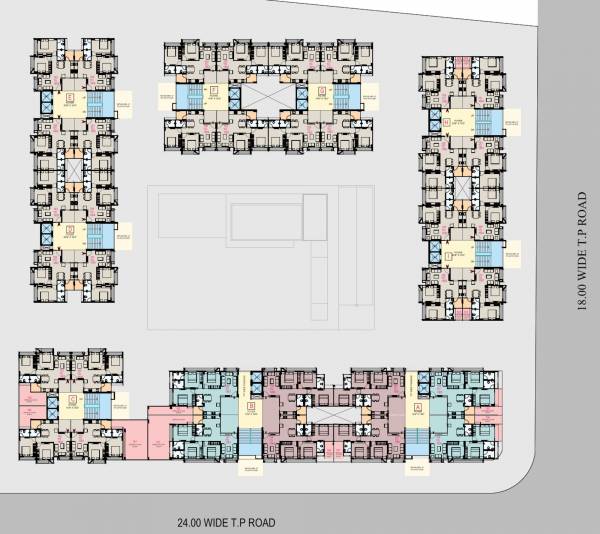  empire-evok Block A,B,C,D,E,F,G,H,I Cluster Plan For Typical