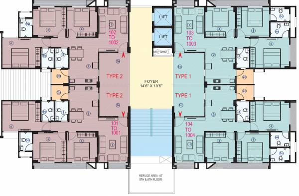  empire-evok Block A,B Cluster Plan
