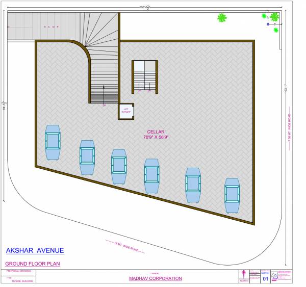 Tower A Cluster Plan akshar-avenue Tower A Cluster Plan