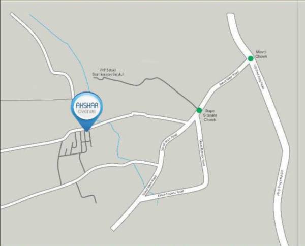 Location Plan akshar-avenue Location Plan