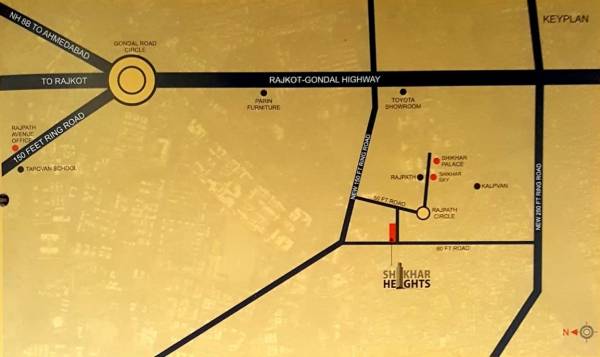  shikhar-heights Location Plan